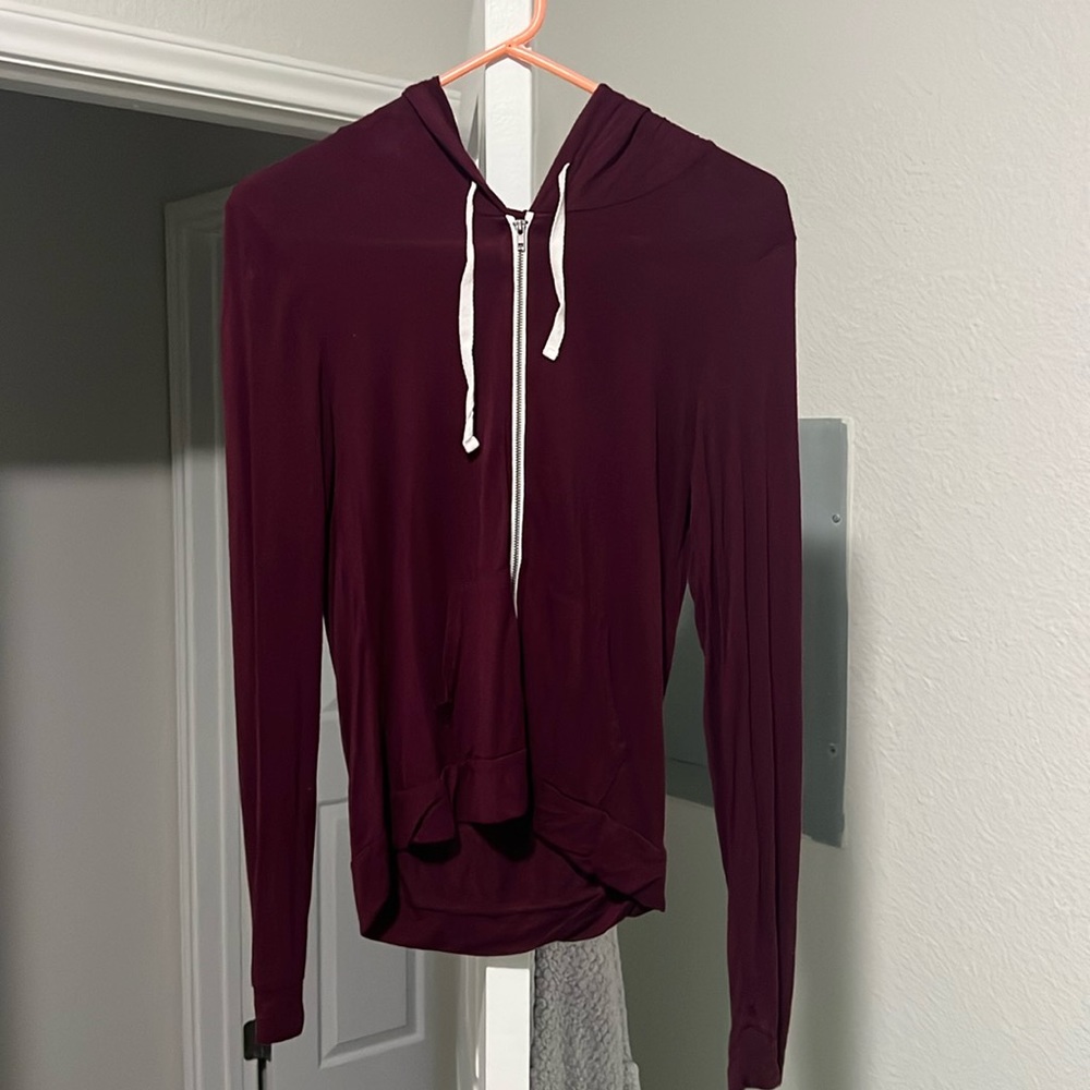 Lightweight Maroon Jacket